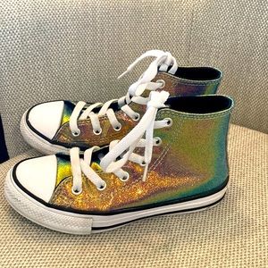 Converse Chuck Taylor All Star iridescent high top sneakers - kids